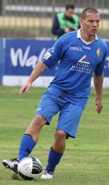 Il difensore Andrea Manucci 