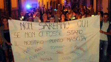 Una delle proteste a difesa del punto nascite