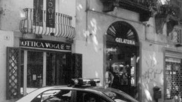 Una pattuglia della polizia in centro (Vip)