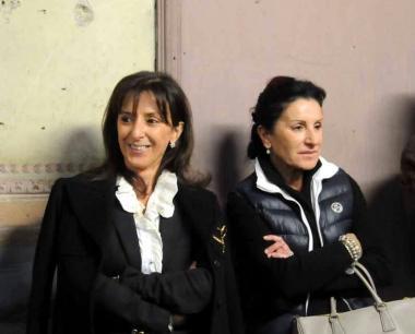 Le sorelle Franca e Daniela Conti     