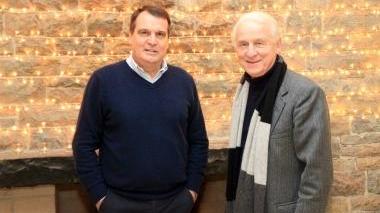Giovanni Trapattoni e Marco Tardelli al Croce di Malta