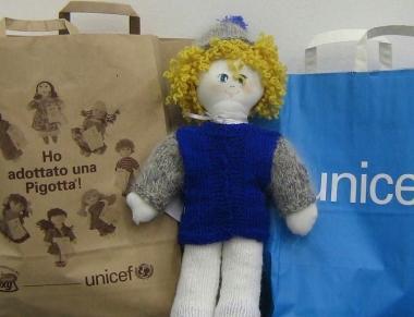 Una Pigotta dellUnicef         