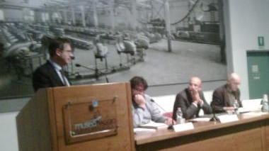 Un momento della presentazione del libro che racconta i dieci anni di vita di Geofor