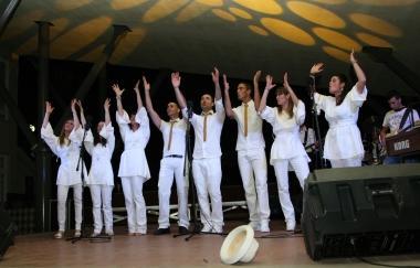 Il Revolution Choir diretto da Leandro Morganti 