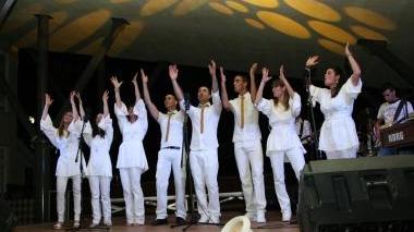 Il Revolution Choir diretto da Leandro Morganti