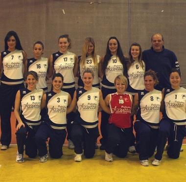 La squadra della Con Pro Palestra Azzurra 