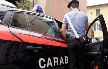 Una pattuglia dei carabinieri in servizio 
