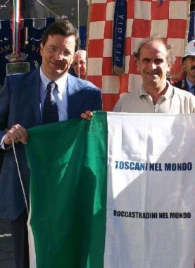 <strong>AMERINI. </strong>In una foto d’archivio con Claudio Martini