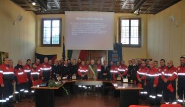 Attestati della protezione civile ai volontari di Carmignano