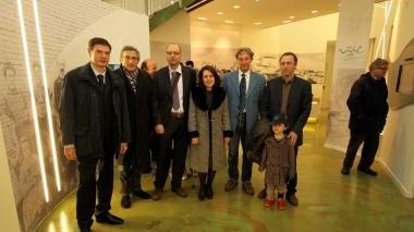 Un momento dell’inaugurazione del MuMeLoc