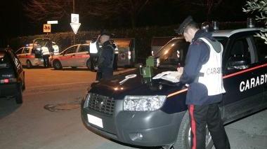 Una pattuglia di carabinieri