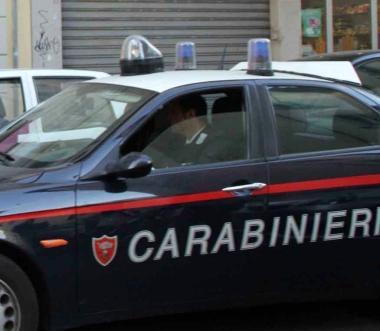 Una pattuglia dei carabinieri 
