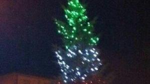 L’albero di Natale col Tricolore
