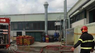 Un intervento dei vigili del fuoco di Castelfranco