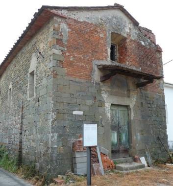 Lantica e malridotta chiesa di Rimortoli  