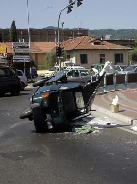 Incidente sulla via Lucchese 