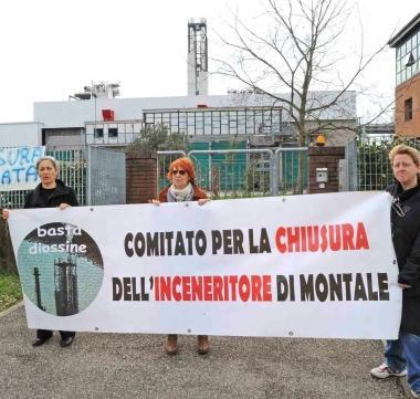 Protesta contro linceneritore 