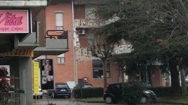 Il condominio di via Udine dove i residenti protestano