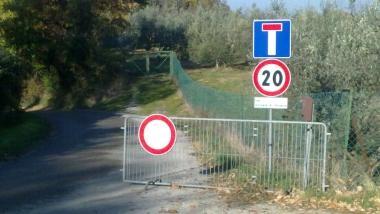 La strada vicinale di Pinzano 