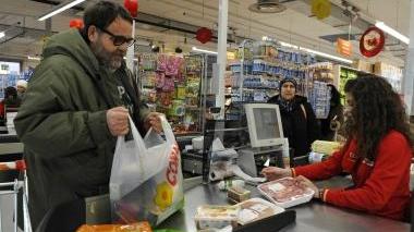 <strong>SUPERMERCATO.</strong> L’interno della Conad dell’Aurelia Antica