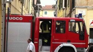 Vigili del fuoco al lavoro
