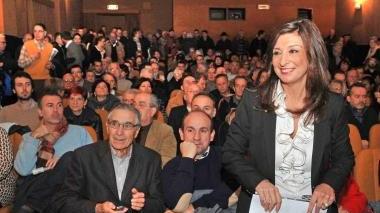 Cecilia Turco nel confronto con gli elettori