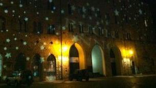 Piazza dei Priori in versione natalizia