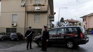 I carabinieri nella zona di Villafranca dove venerdì notte è avvenuta la cruenta aggressione