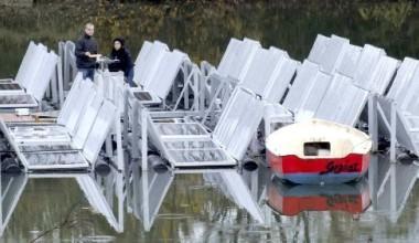 A Colignola un impianto fotovoltaico galleggiante
