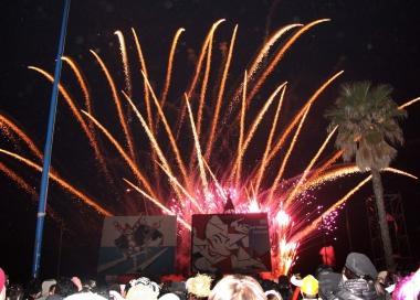 Fuochi dartificio al corso 