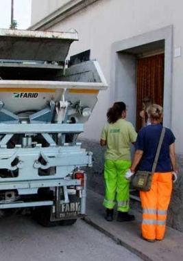 Il servizio di raccolta dei rifiuti 