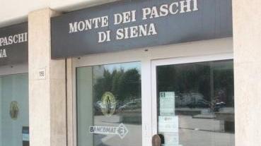 Una filiale del Monte dei Paschi