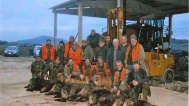 <b>SGRILLOZZO. </b>La squadra e il “battesimo” di Federico Funghi