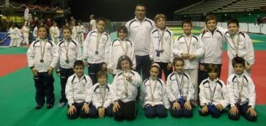 Il gruppo dei baby judoka dellOlimpic Club  