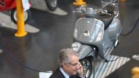 Il presidente e Ad del Gruppo Piaggio Roberto Colaninno