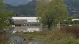 Campi allagati a Capezzano