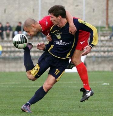 Matteo Merini in azione      