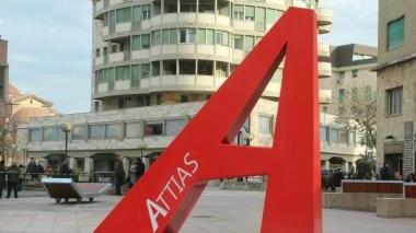 La grande “A” nella nuovo look dell’Attias dopo i lavori