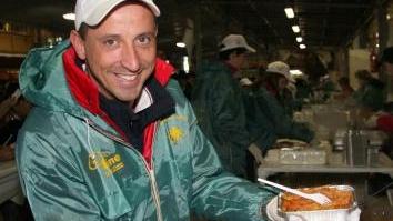 Alessandro Santini alle cucine del CarnevalDarsena