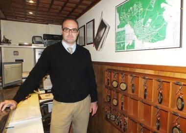 Valerio Forconi, proprietario dellHotel Est in via Piave 