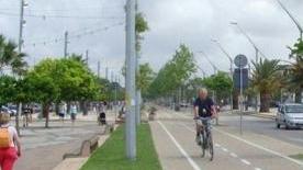 Un prospetto di come potrà essere regolato il traffico in viale Colombo Sotto: Guccinelli presidente di Port Authority e il sindaco Zubbani