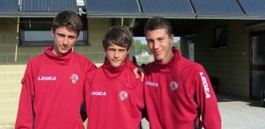 <b>AVVENTURA AZZURRA. </b>I tre ragazzi amaranto 