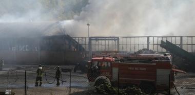 Lincendio alla Ste.Mar 