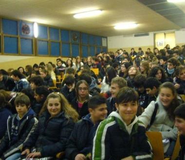 I ragazzi presenti allincontro 