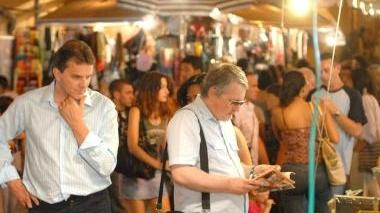 Banchi del mercato antiquario