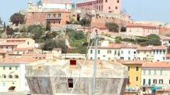 Uno scorcio di Portoferraio vista dal mare