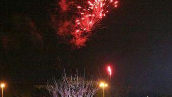 Fuochi d’artificio in piazza