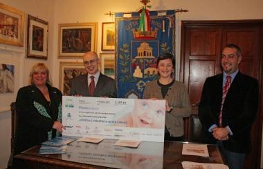 Alessandra Kidd, Lorenzo Lenzi, il sindaco Cappelli e Torrigiani 