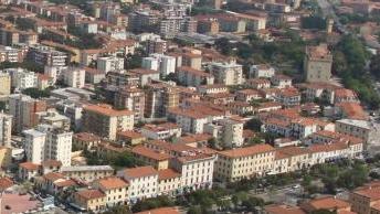 Una veduta panoramica di Livorno