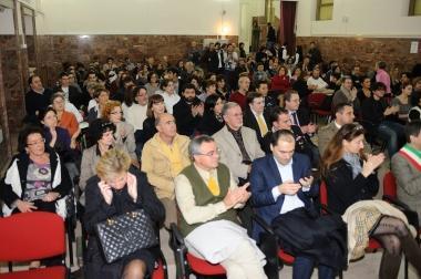 <b>AUDITORIUM </b>gremito ieri per il battesimo ufficiale del nuovo polo Bianciardi 